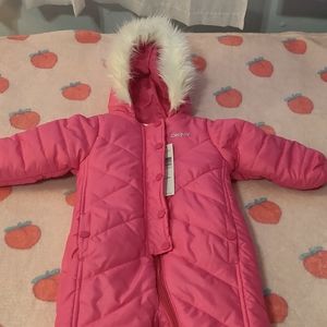 DKNY baby winter zipup suit